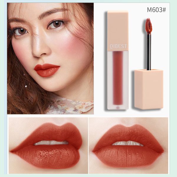 

qi5 color texture liquid lipstick lasting moisturizing matte velvet sweet lip glaze lip gloss creamy lips makeup tint tslm2