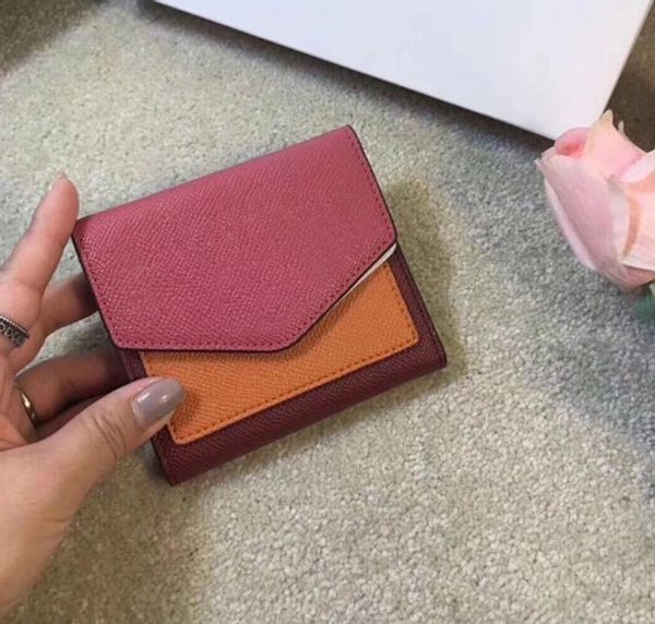 

designer luxury wallet leather standard wallets short cfy2002223, Red;black