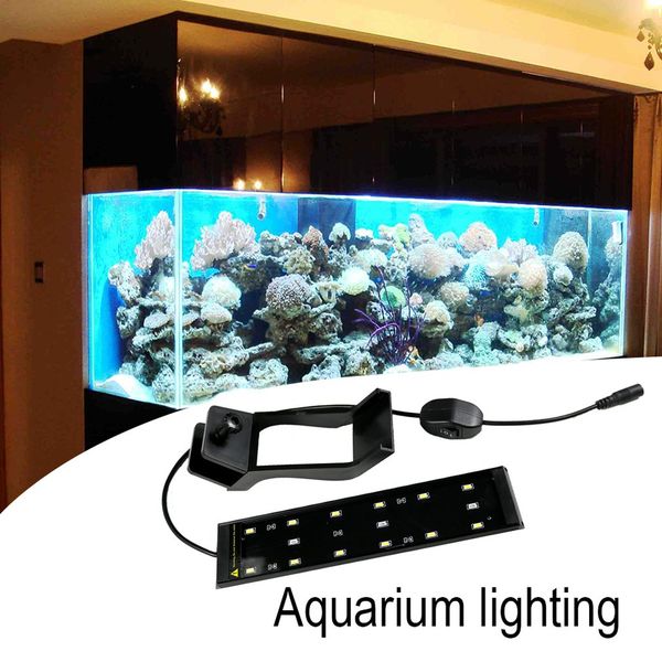 

светодиодный свет аквариума стенд аквариум осветитель super bright water grass light водонепроницаемый led кронштейн свет