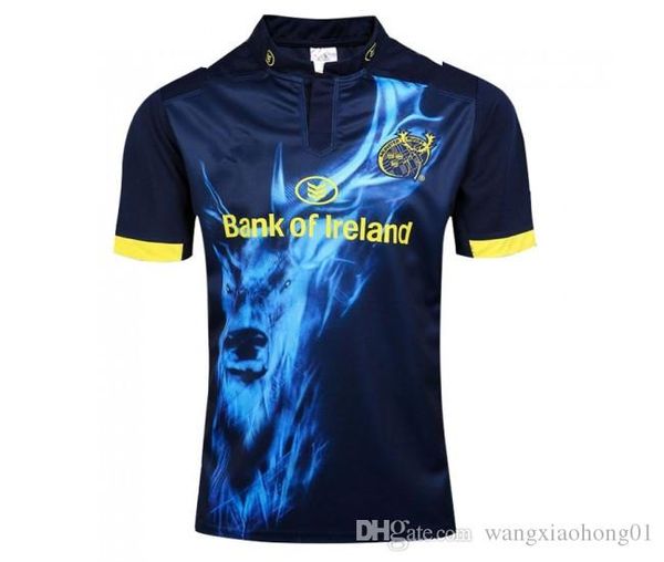 

munster alternate jersey munster city rugby jerseys 18/19 munster city home away men rugby-trikots size s-3xl (can print, Black;gray