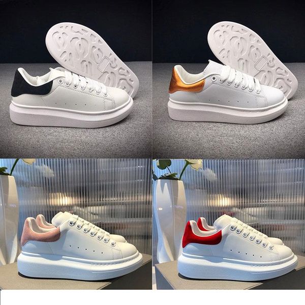 

luxury designer shoes womens mens trainers little white leather platform shoes flat casual party wedding shoes suede sports sneakers, Black