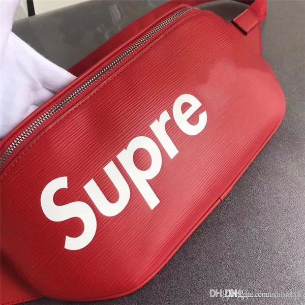 

2018 red black satchel haversack backpack bag epi bifold slender men womne authentic cardholder organizer with original box
