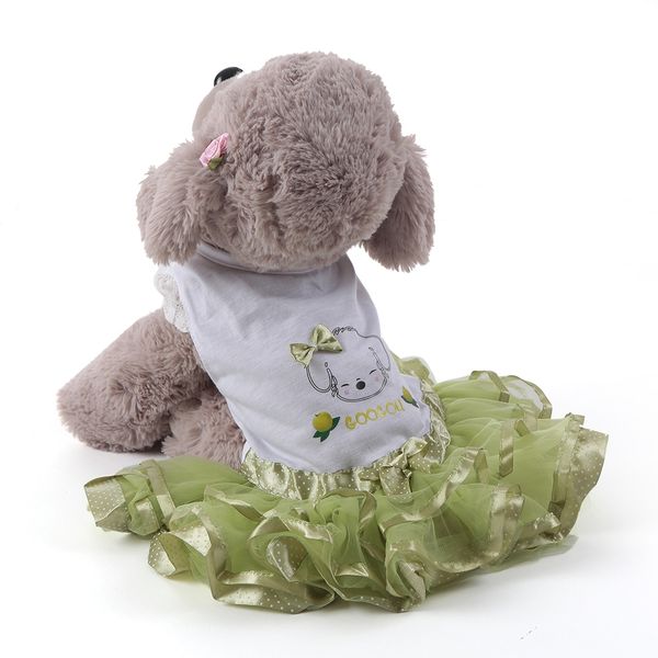 

new s/m/l fashion dog clothes for small dogs tutu dress spring summer puppy small dog lace princess dress pet accessories dog apparel