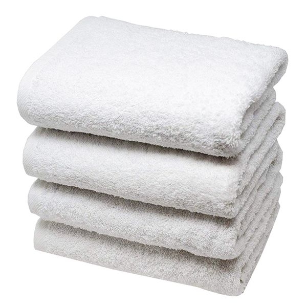 

cotton 55g disposable pedicure l bath spa gym gym bathroom fitness white towel