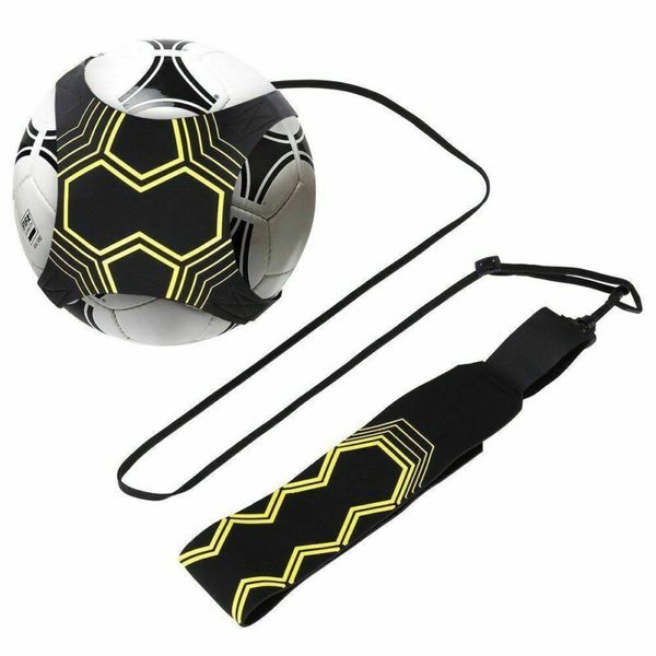 

fashion soccer football kick throw trainer solo practiie exercises waist belt child training aid control skills uk