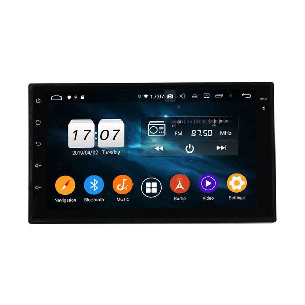

klyde 7" px5 android 9.0 multimedia player for universal gps car radio 8 core stereo 4gb+32gb multi-touch screen 1024*600 car dvd