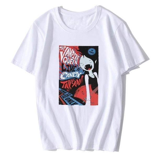 Summer Fashion Short Sleeve Top Funny Design Adventure Time Mens T