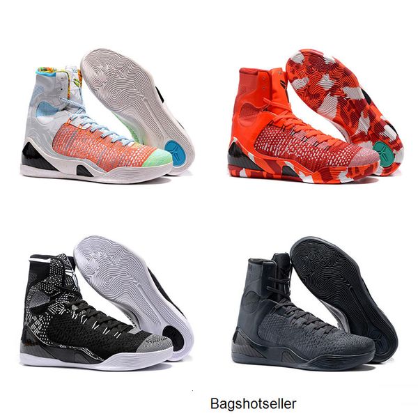 

2020 new sale mamba  high weaving bhm/easter/christmas kids basketball shoes for mens 9s men trainers sports sneakers, Black