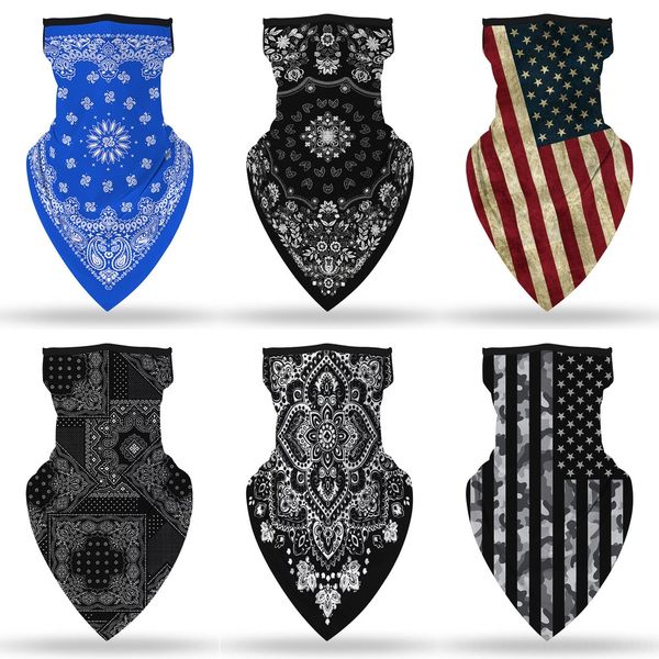 

pjawz new starry headband light scarf print hairband mask outdoor face scarf sky cycling breathable edc soft magic headwear, Black