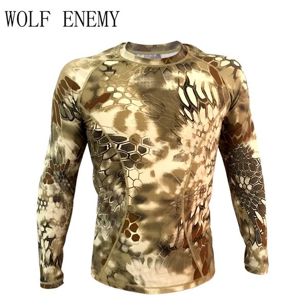 

kryptek tight compression army t-shirt typhon long sleeve tactical shirt breathable, Gray;blue