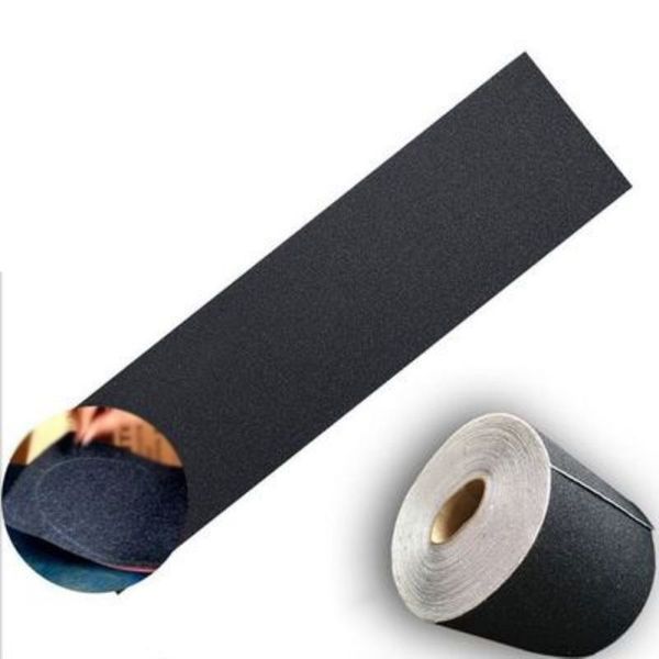 

110cm*25cm skateboard sandpaper professional black skateboard deck sandpaper grip tape