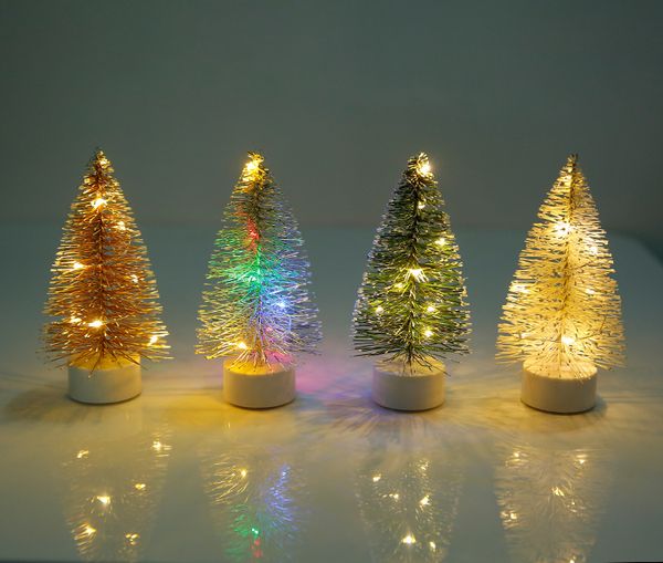 

mini pvc christmas tree decorations led 25cm outdoor decorations table