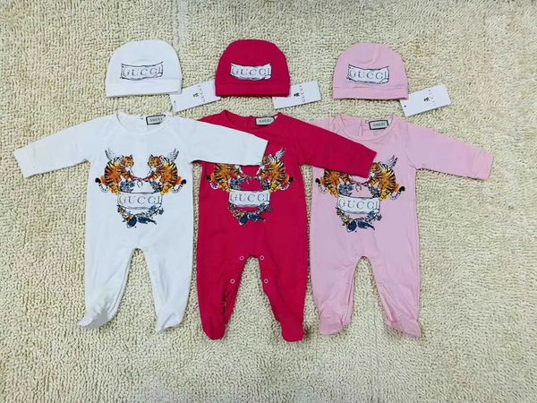 

Новый Baby Boy Girl Rompers комбинезон с длинными рукавами, детский комбинезон + шляпа наряд дети новорожденного детская одежда для бесплатной доставкой