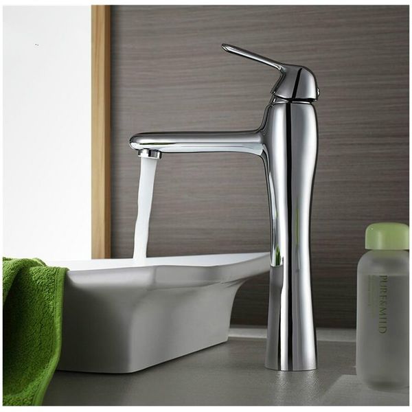 

bathroom faucet single handle cold switch water mixer taps wash basin bathroom deck mounted basin faucet