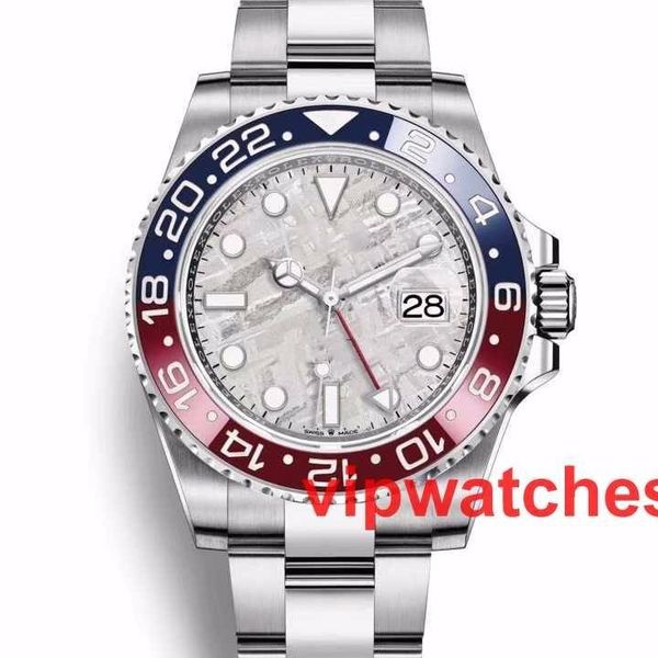 

gmt ceramic bezel luxury watch automatic reloj master mechanical jubilee bracelet wristwatches designer watches, Slivery;brown