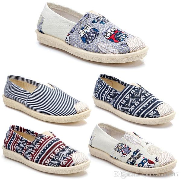 

2020 non-brand vintage women shoes slip on espadrilles chaussures flats casual canvas shoes classic loafers sneakers 36-40 item#10