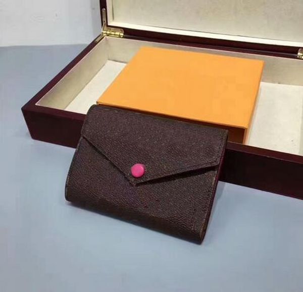 

New designer button women short wallets female fashion zero purse European style lady casual clutchs with