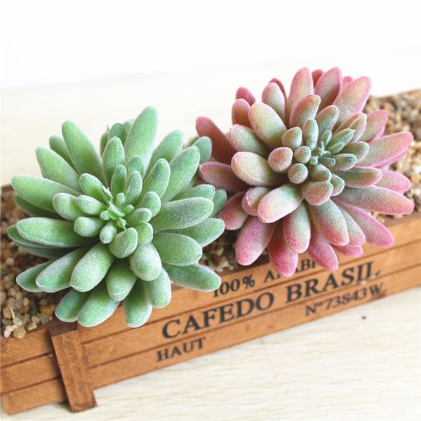 

artificial succulents plants melaleuca buddha finger fake plastic flowers ornaments garden home decoration