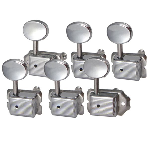 

round button machine heads guitar tuner string tuning peg 6r for st sq replacement parts
