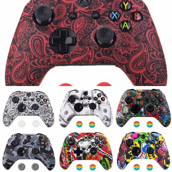 

2oykf racing green soft touch sxofx21 housing shell case replacement part for xbox one s xbox one x controller faceplate) - (1708