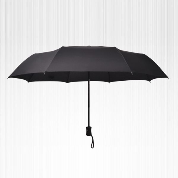 

umbrellas 100cm men fully-automatic umbrella black sun rain wind resistant high-quality 3 folding kids female windproof