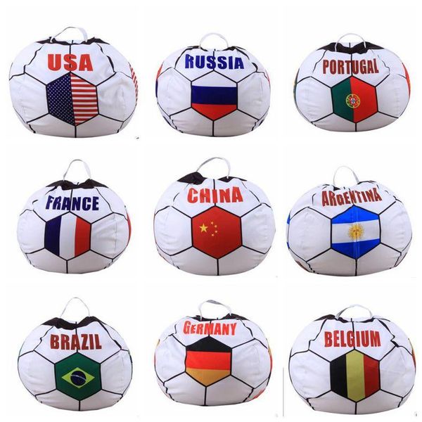 

bags modern storage stuffed world cups 26 inch country storage bean bags chair portable kids clothes toy storage bags dhl ing
