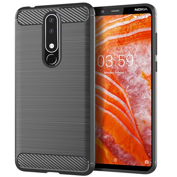 

Carbon fiber texture lim armor bru hed tpu ca e cover for nokia 3 plu 9 pureview x3 x5 x7 2 1 3 1 5 1 7 1 8 1 8 irocco 300pc