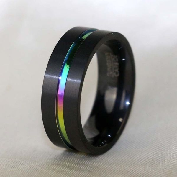 

personality new ring douyin net red same couple ring female student society single is wind girlfriend honey male, Golden;silver