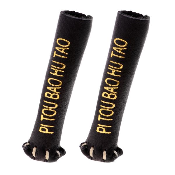 

2pcs кожа snooker cue совет крышки wrap протектор втулки fit 10-11mm стик