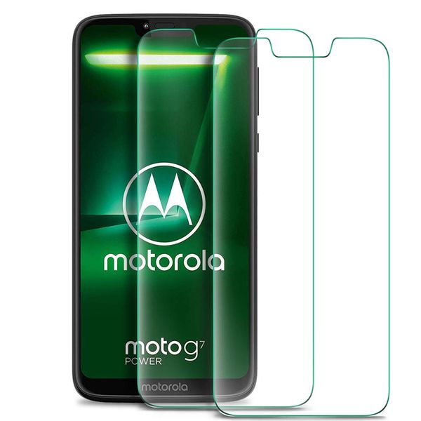 Per Motorola G7 Play Foxx Miro L590 Proteggi schermo con durezza normale 9H Vetro temperato ultra trasparente Anti impronte digitali
