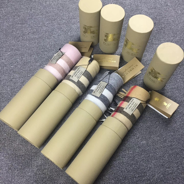

С рулоном Tube Box Gift 2019 Зимняя роскошь 100% кашемировый шарф Мужчины и женщины Дизайне