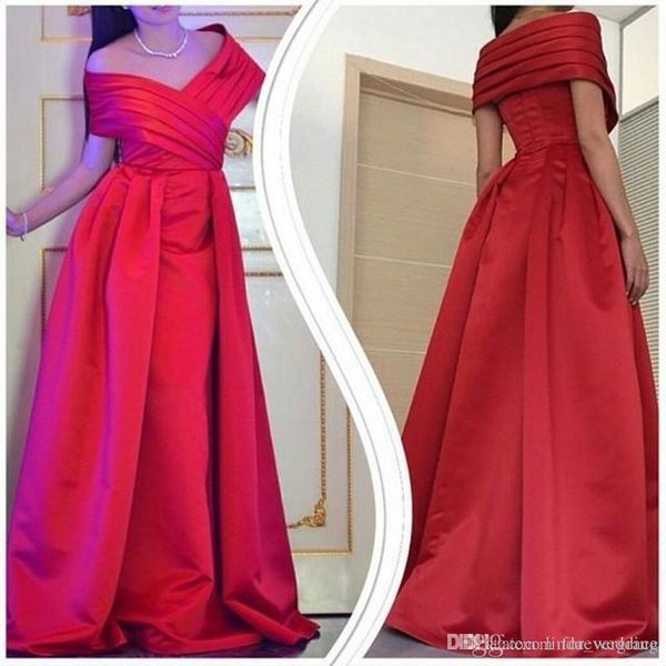 

2019 fashion evening dress floor-length long holiday wear prom party gown custom made plus size, Black;red