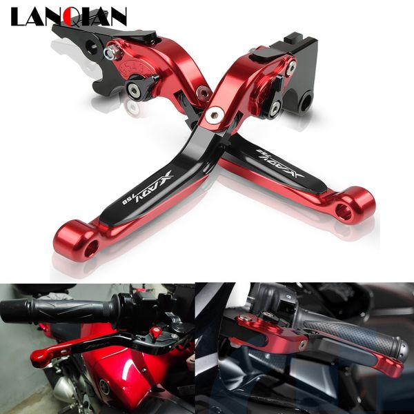 

motorcycle extendable foldable aluminum handle brake clutch levers for x-adv 750 x adv750 x-adv 750 xadv750 2017 2018 2019