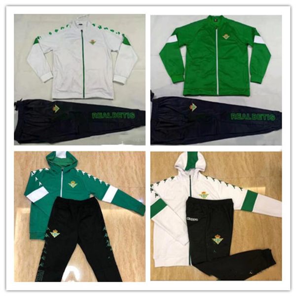 

royal betis soccer jersey juanmi mandi maillot de foot fekir joaquin football shirt real betis 19-20 camiseta de futbol jacket, Black