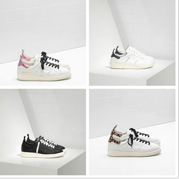 

Italy brand golden old tyle de igner fa hion neaker luxury genuine leather men women ca ual hoe goo e trainer tarter deluxe brand