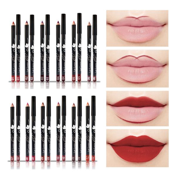

lip gloss professional multi-functional lipliner pencil long lasting waterproof eye brow cosmetic makeup colorful liner pens