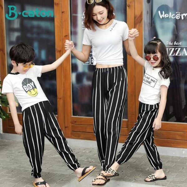 

летний родитель-ребенок детские фонарь брюки случайные штаны потерять bohemian хлопка этнических печататься кондиционер, Blue