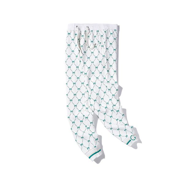 

hot new mens женщин brandpants designerpants моды эластичный пояс роскошные длинные брюки животных шаблон брюки бесплатная доставка 2030301q, Black
