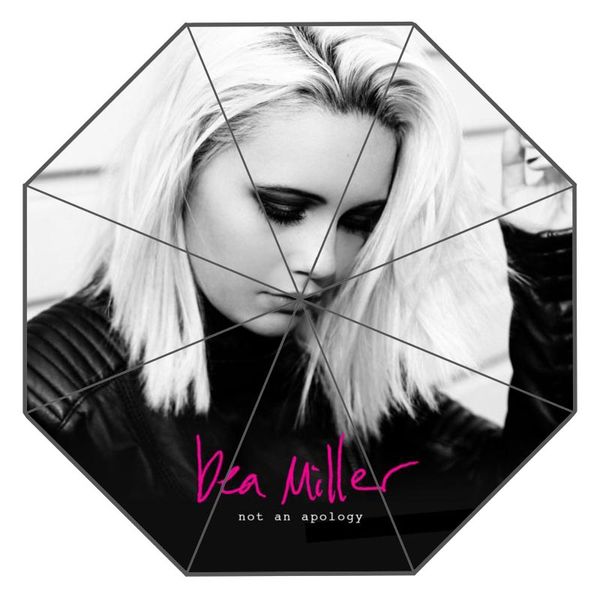 

custom beatrice miller umbrella rain women three folding customized umbrella female rain tools unique parasol