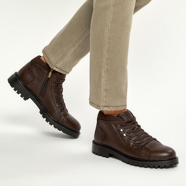 

flo stam 9pr brown men boots kinetix, Black