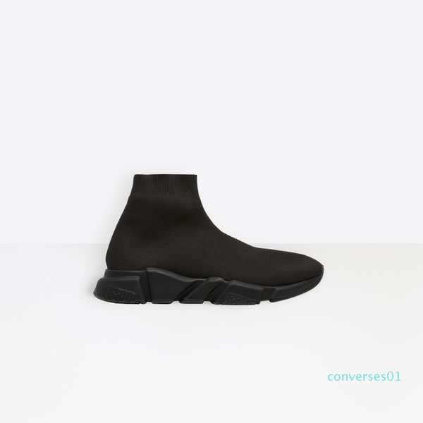 

20ss speed sneaker speed trainer shoes for men and women shoes speed stretch-knit sneakers size eur 36-46 co2, Black