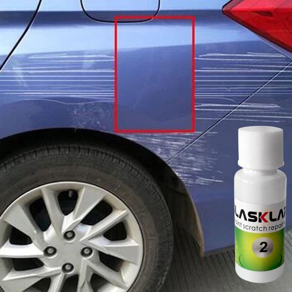 

2pcs 20ml glasklare car auto repair wax polishing heavy scratches remover paint care maintenance new 30