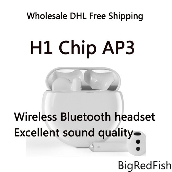 

2020 superior quality ap3 h1 chip wholesale wireless charging bluetooth headphones rename gps earphones with pro pk tws