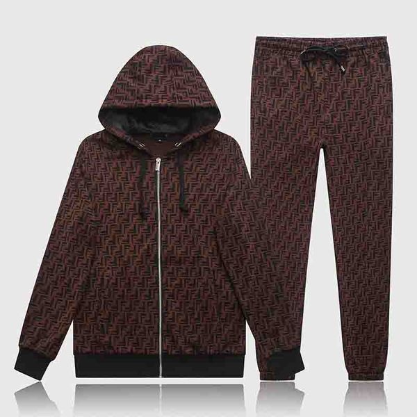 

the latest style of men's casual zipper hoodie suit with fashionable jacquard design for autumn/winter 2019, Gray