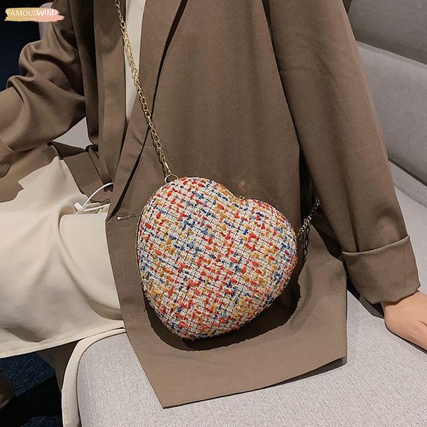 

heart shape bags for women heart shaped fashion casual simple women shoulder bag small messenger crossbody bags for women 5$