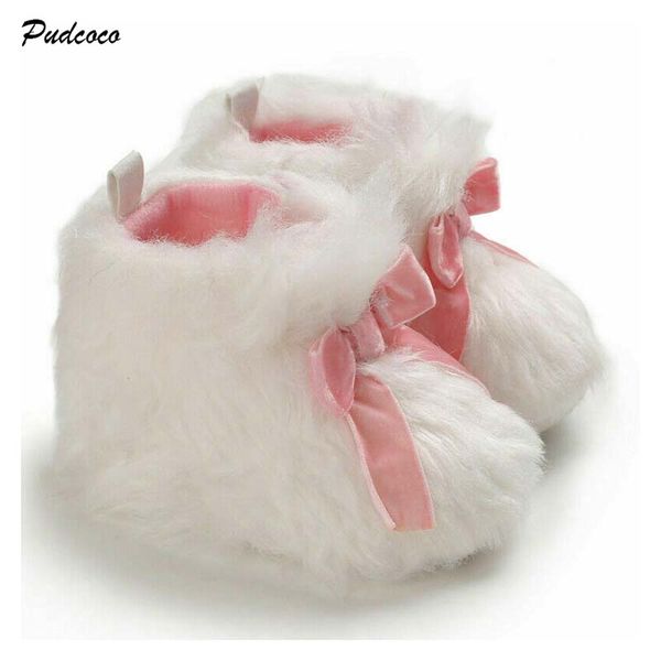 

baby girl вязать цветок теплых сапог пинетки для новорожденных малышей новорожденного снега тапочки, Black;grey