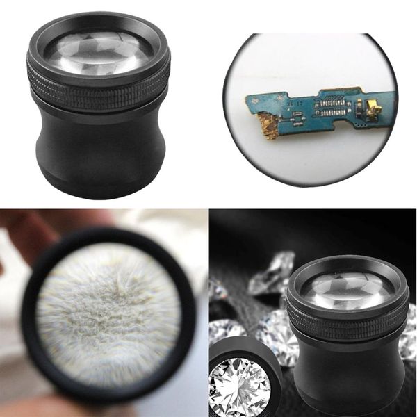 

20x glass lens mini pocket hd jewelry magnifying