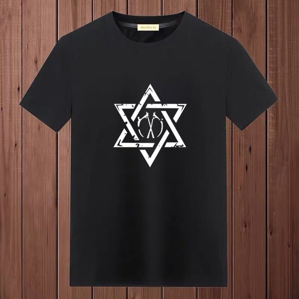 

2019 men's cotton solid tennis t-shirts leaf embroidery england fashion classic tshirt summer fitness men hip hop white gray, White;black