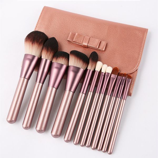 

12pcs foundation makeup highlighter make up brushes eyeshadow blush brush setting powder set pinceaux Ã maquillage kit