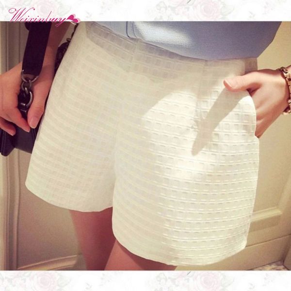 

ladies shorts ladies shorts summer women shorts casual solid short high waist wide leg s 4xl loose short casual elastic waist cotton, White;black